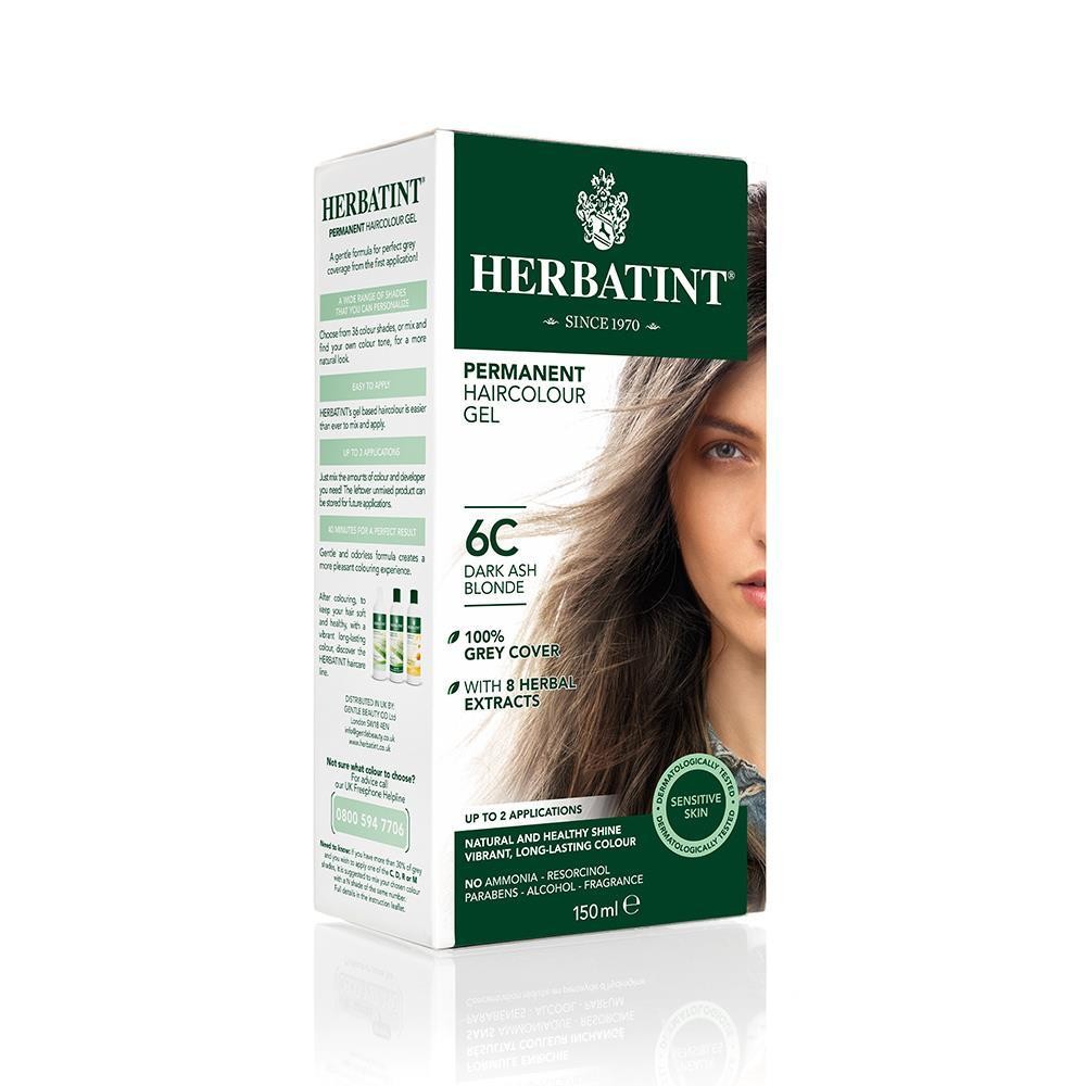 Herbatint Dark Ash Blonde 6C Koyu Küllü Sarı Saç Boyası 150 ml