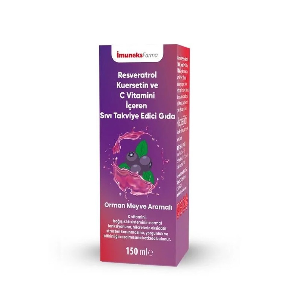Imuneks Farma Resveratrol Şurup 150 ml