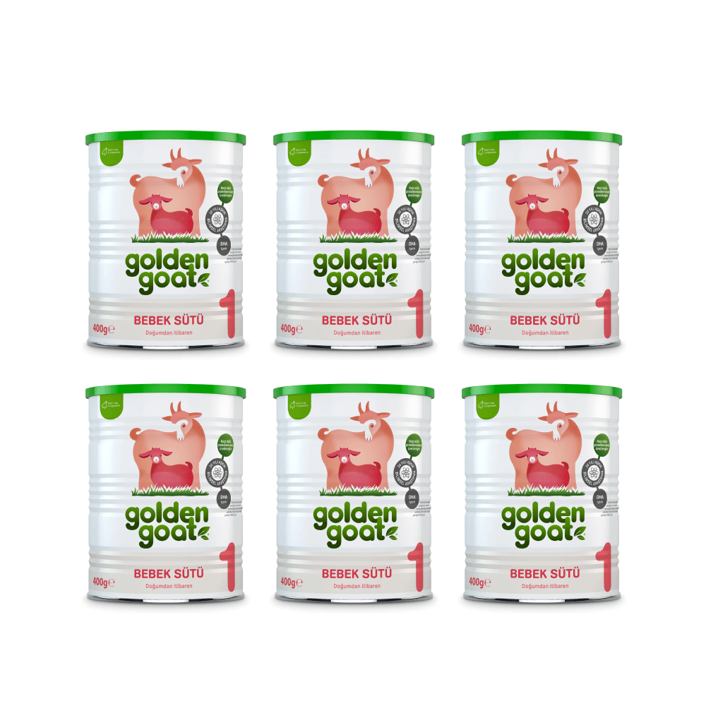 Golden Goat Keçi Bebek Sütü 1 Numara 400 g x 6 adet