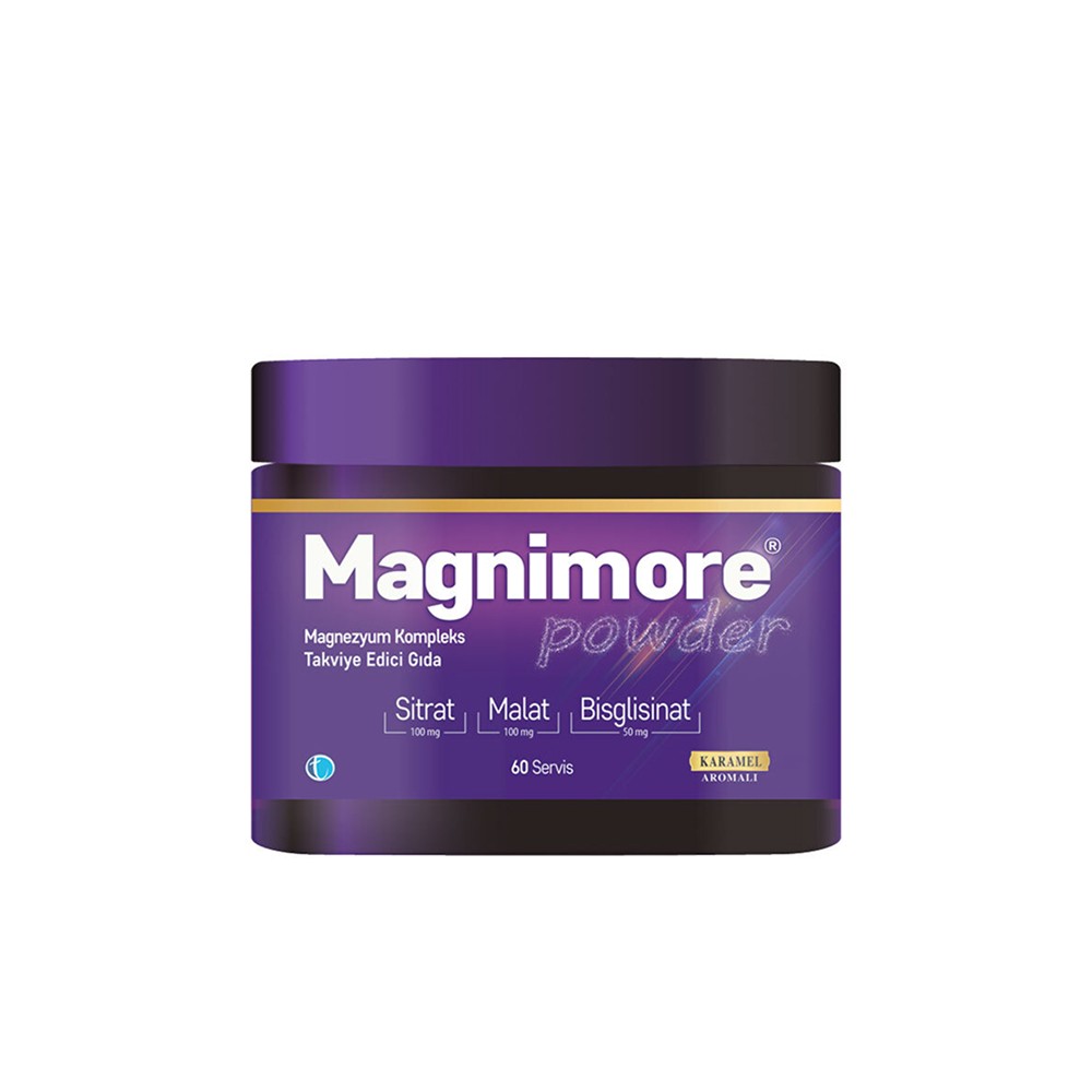 Tab İlaç Magnimore Powder Magnezyum Kompleks 118 gr 60 Servis