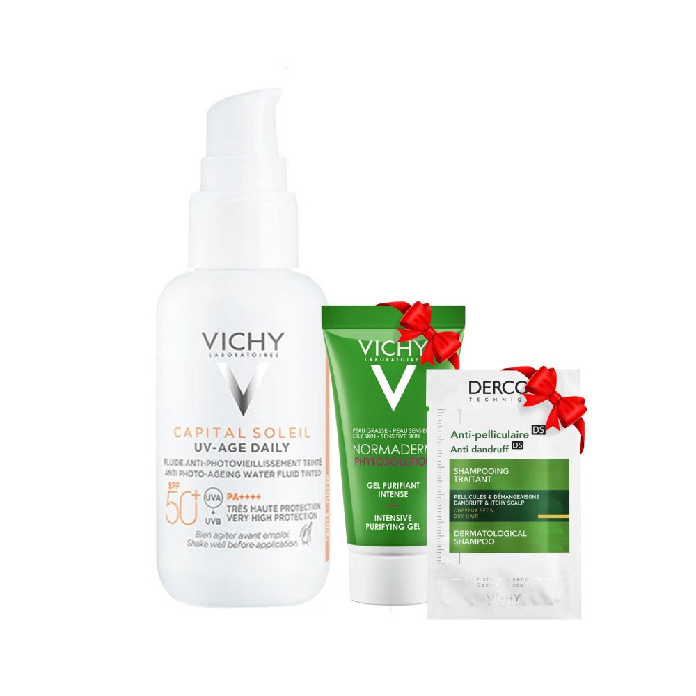 Vichy Capital Soleil UV-Age Daily SPF 50+ Güneş Koruyucu 40 ml