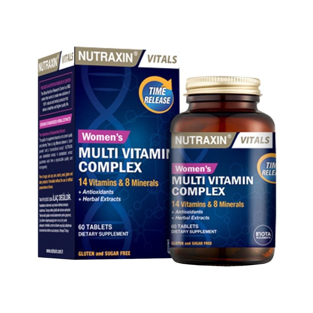 Nutraxin Womens Multi Vitamin Complex 60 Tablet
