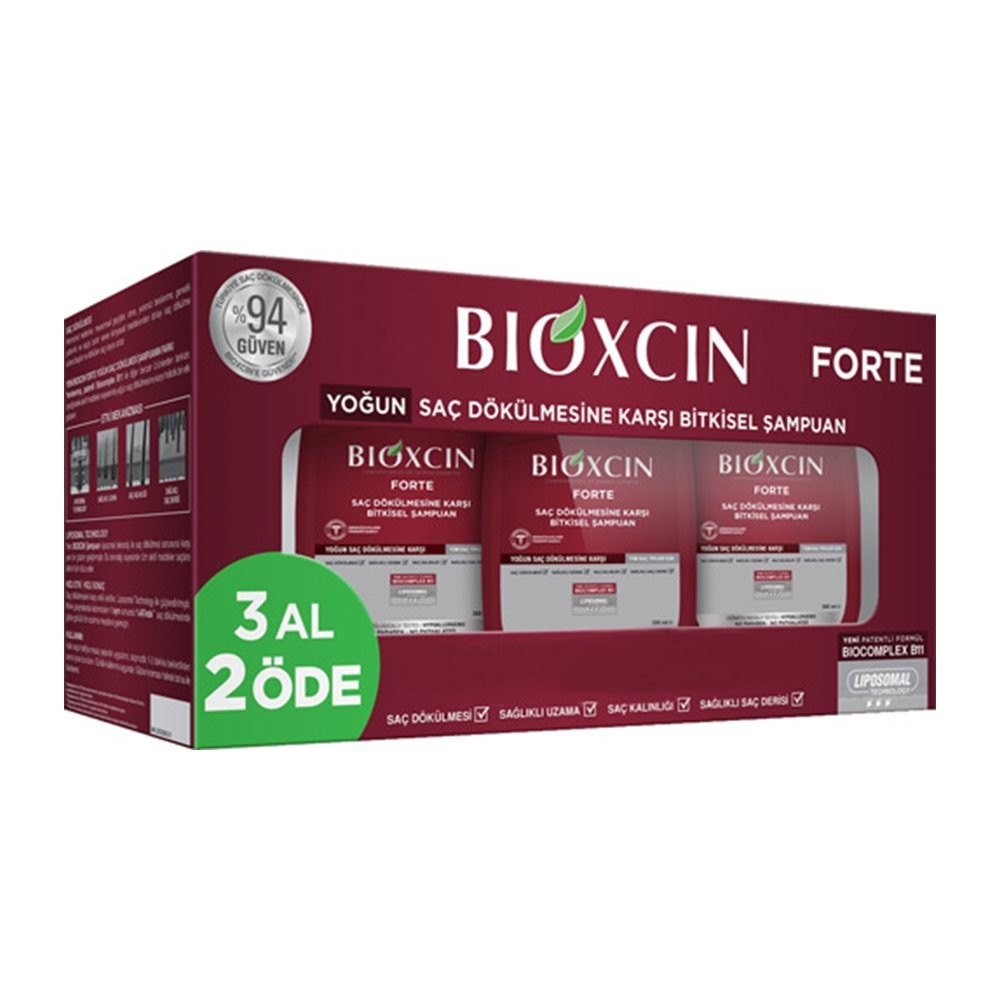 Bioxcin Forte Şampuan 3 Al 2 Öde