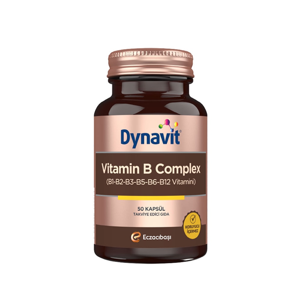 Dynavit Vitamin B Complex 50 Kapsül