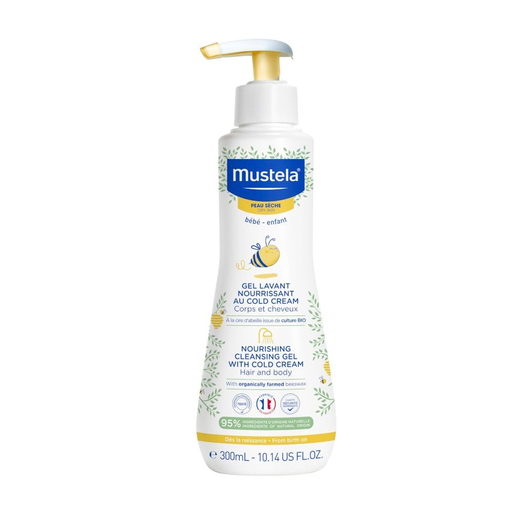 Mustela Nourishing Cleansing Gel With Cold Cream Şampuan 300 ml
