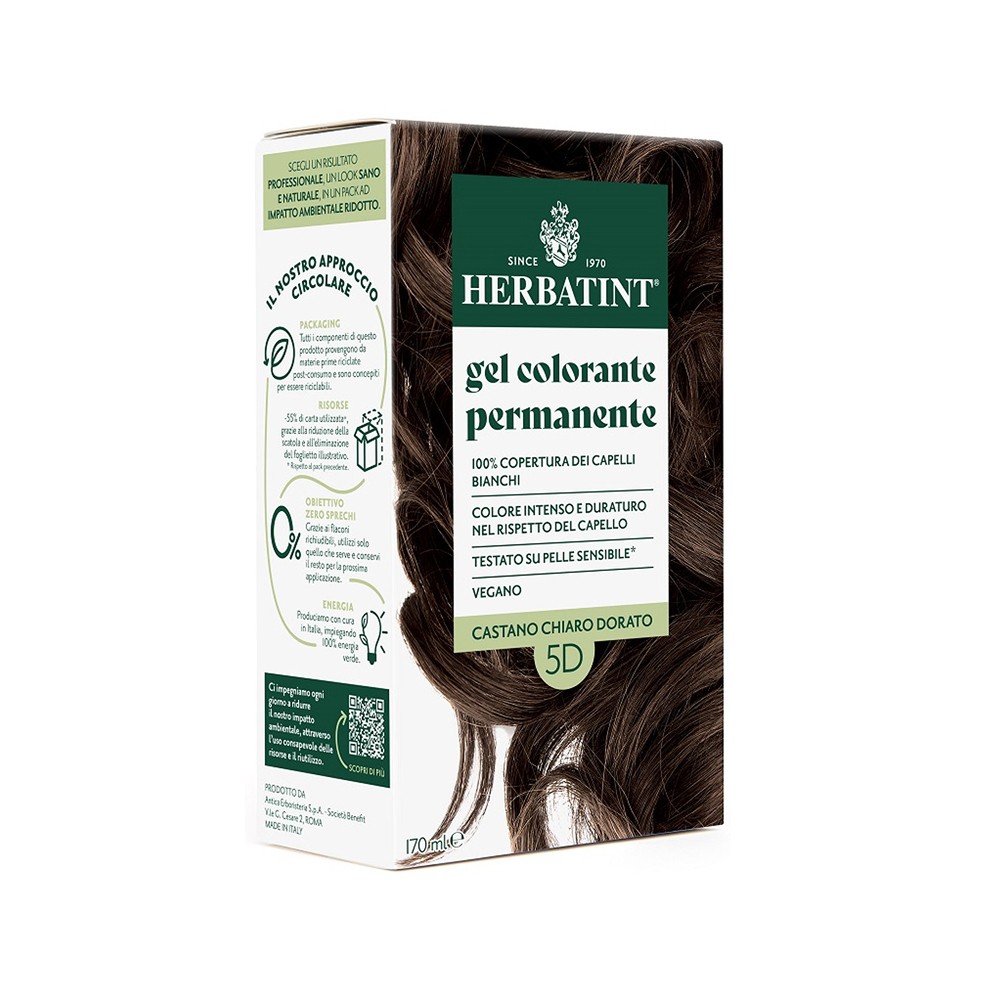 Herbatint Light Golden 5D Chestnut Açık Altın Kestane Saç Boyası 170 ml