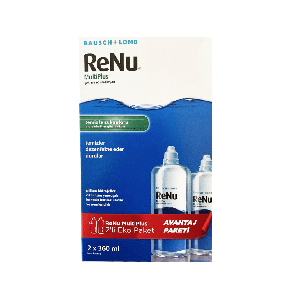 Renu Multiplus Solüsyon Eko Paket 2 x 360 ml