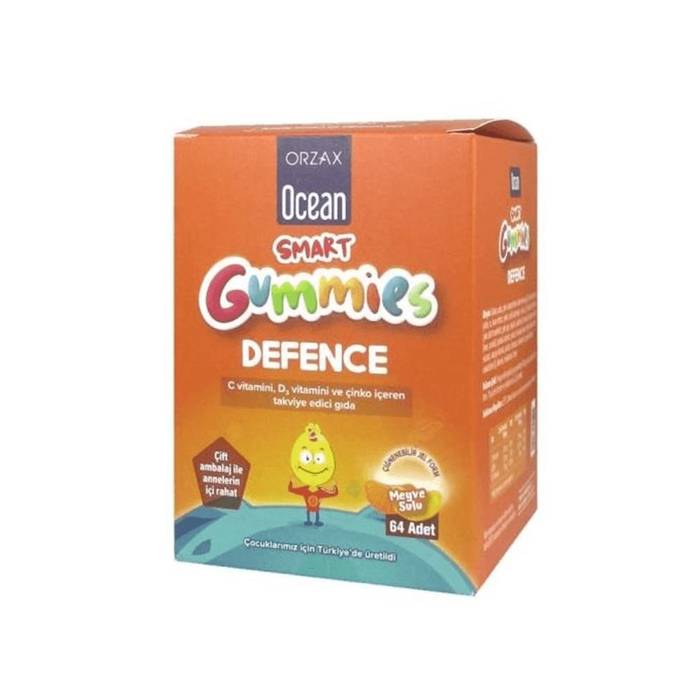 Orzax Ocean Smart Gummies Defence 64 Adet Çiğnenebilir Jel