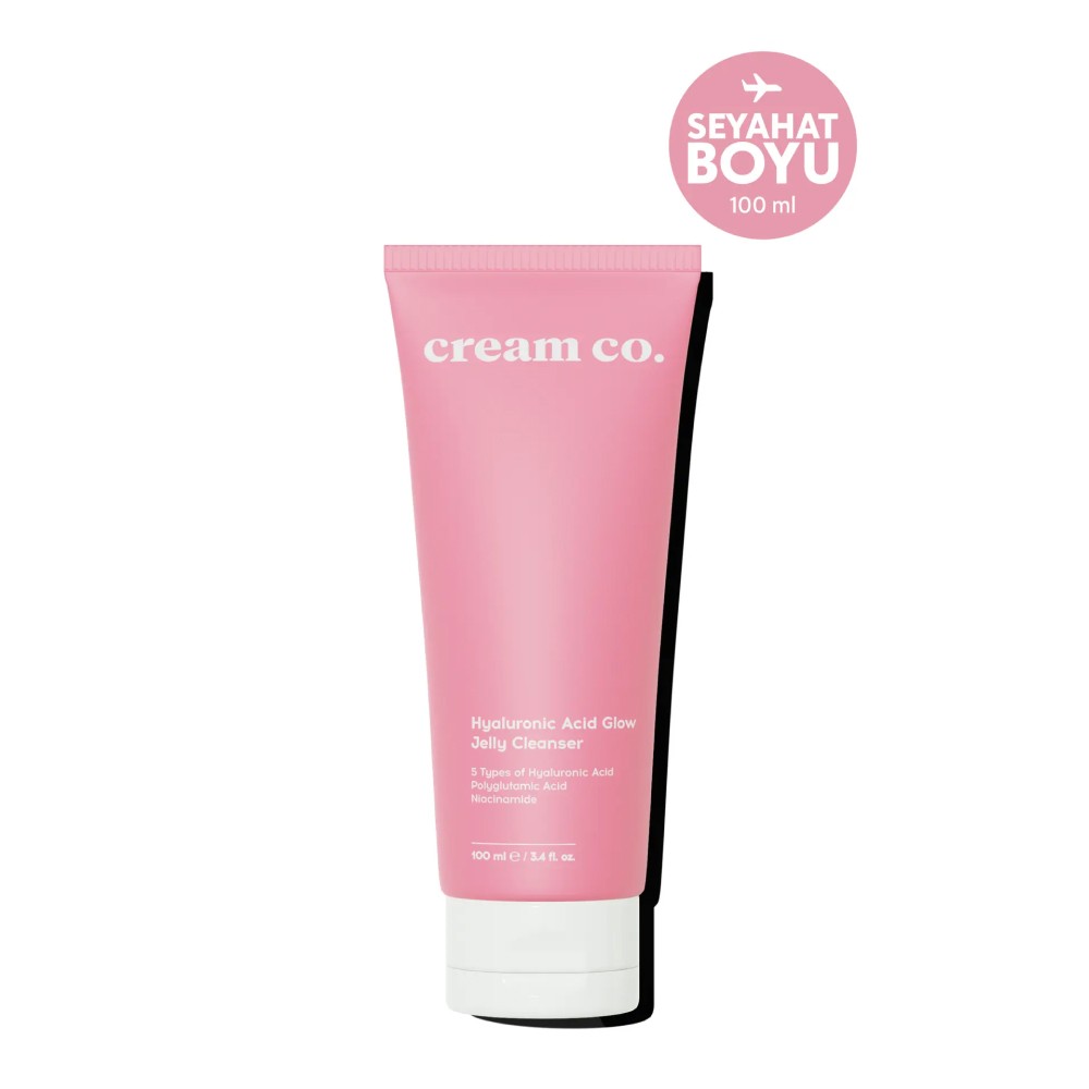 Cream Co. Hyaluronic Acid Glow Jelly Cleanser Temizleme Jeli 100 ml