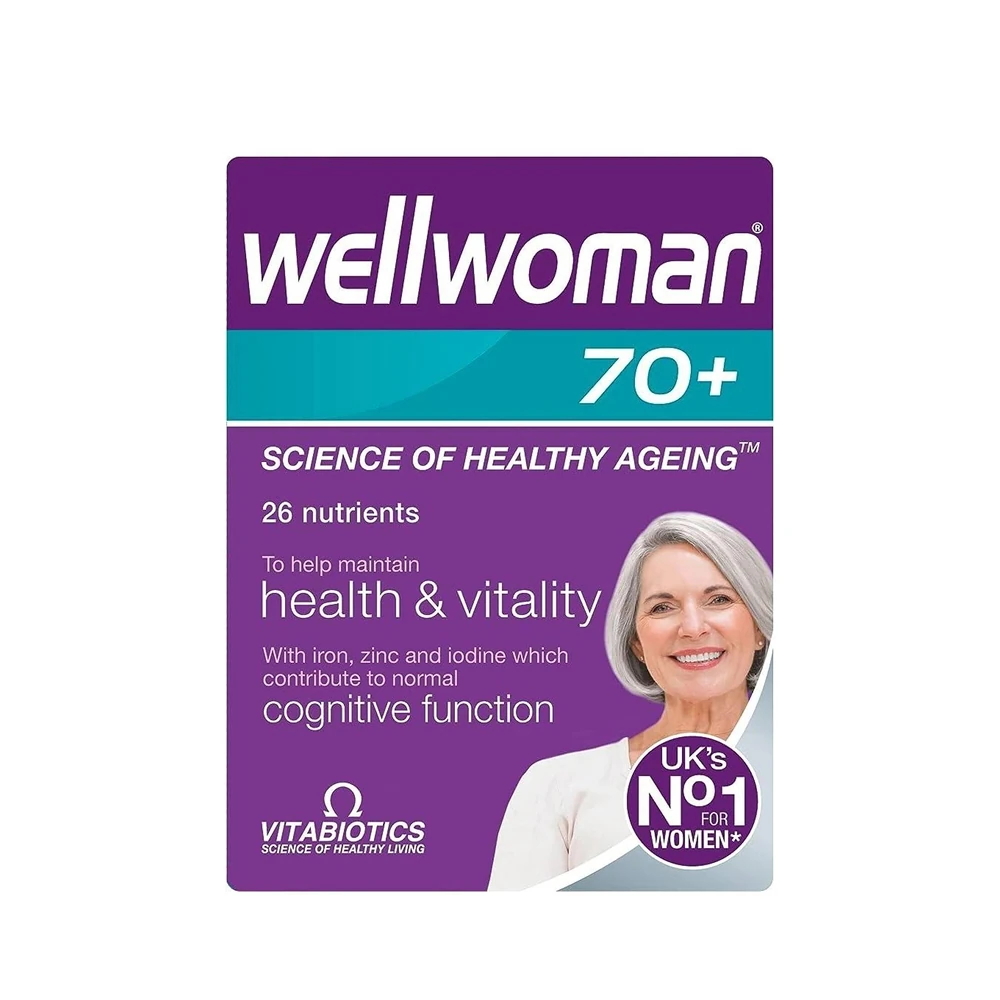 Vitabiotics Wellwoman 70+ Multivitamin 30 Tablet