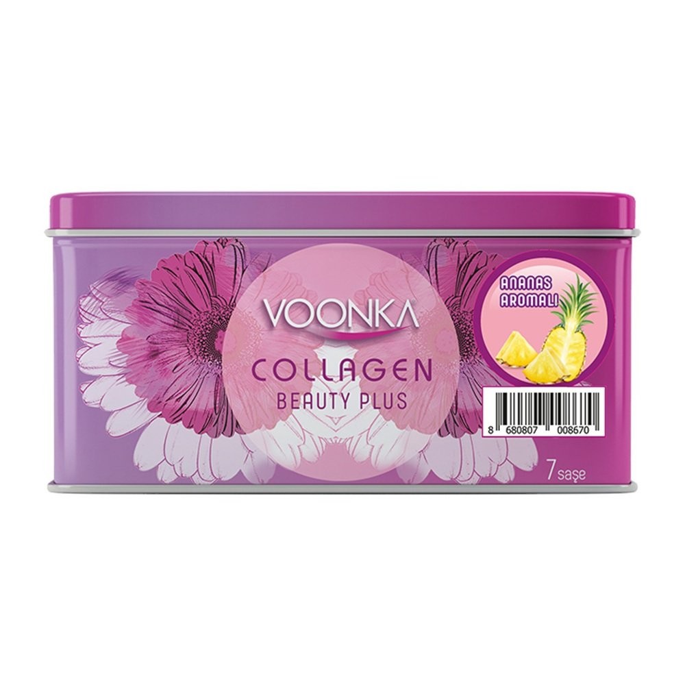 Voonka Collagen Beauty Plus Ananas Aromalı Kolajen 7 Saşe