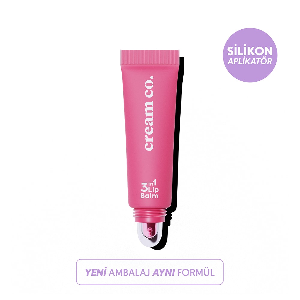 Cream Co. 3 in 1 Lip Balm Bubblegum Dudak Kremi 10 ml