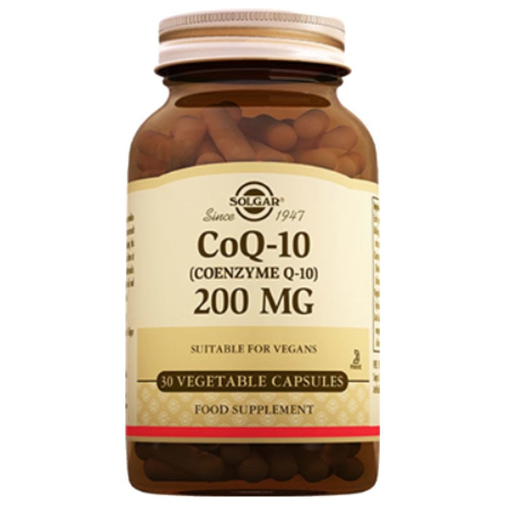 Solgar Coenzyme Q10  200 mg 30 Kapsül