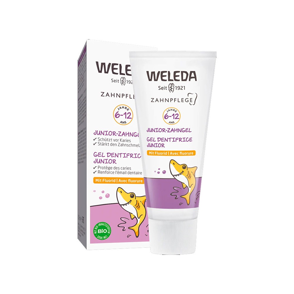 Weleda Çocuklar için Florürlü Doğal Diş Macunu 6 - 12 Yaş 50 ml