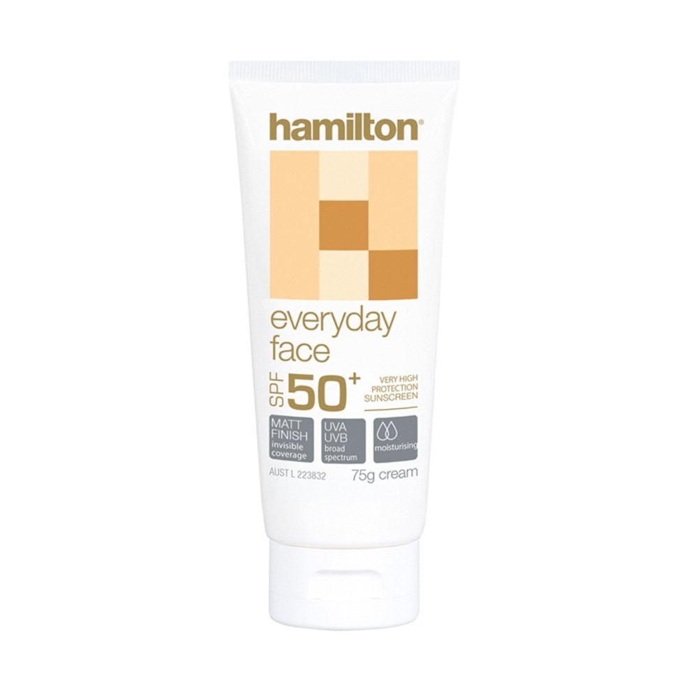 Hamilton Everyday Face Cream Spf50 Güneş Korumalı Yüz Kremi 75 gr