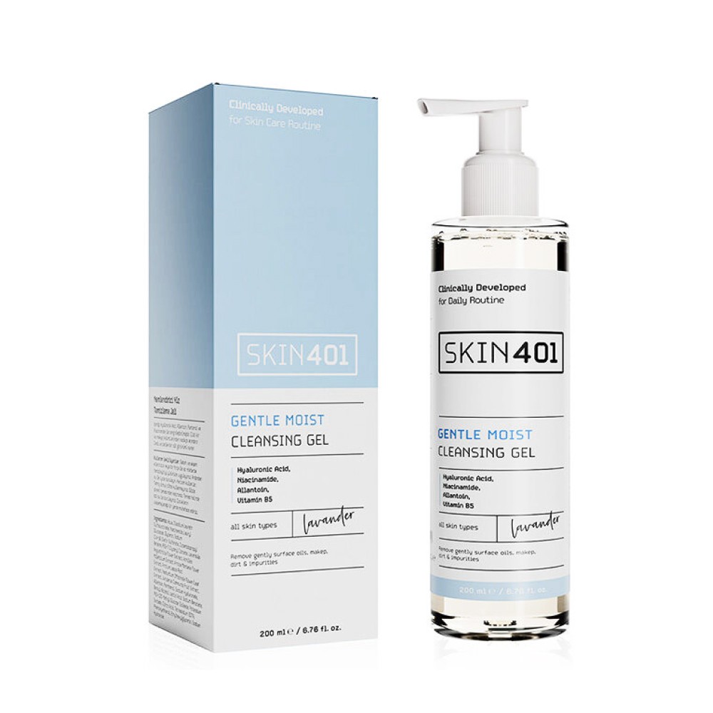 Skin401 Nemlendirici Tazelik ve Parlaklık Veren Yüz Temizleme Jeli 200 ml