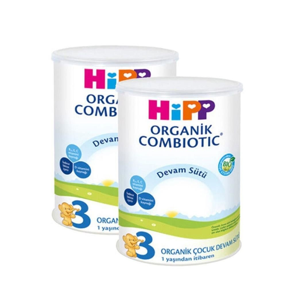 Hipp 3 Organik Combiotic Devam Sütü 350 gr x 2 Adet