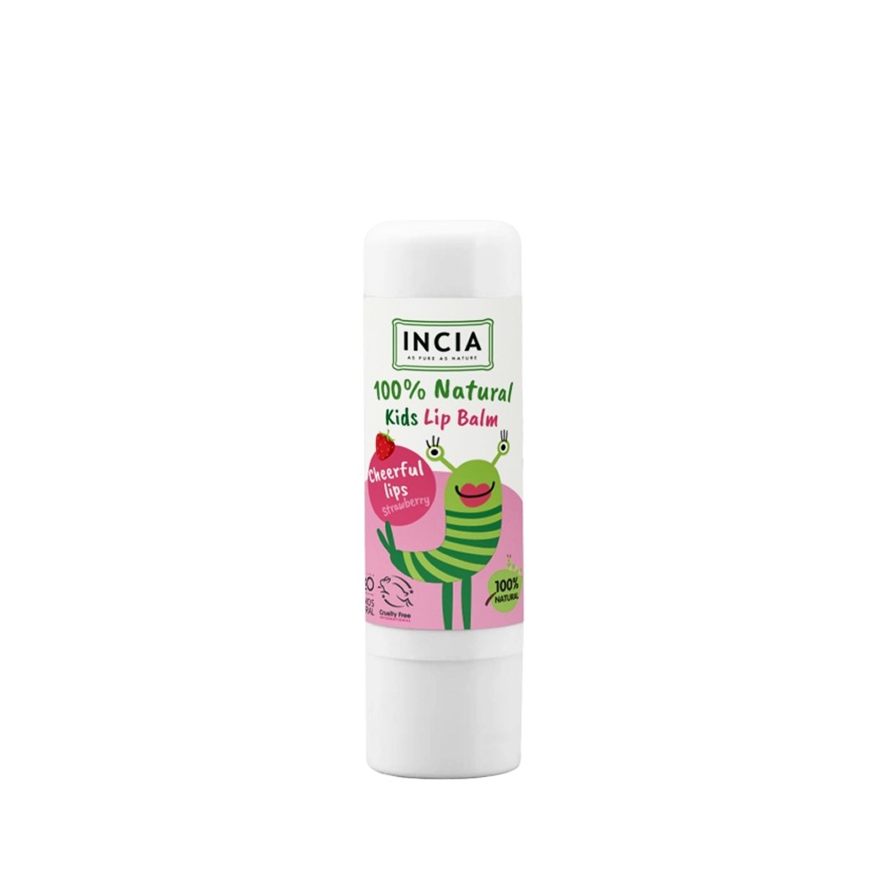 INCIA KIDS %100 Doğal Çilekli Dudak Besleyici 6 g