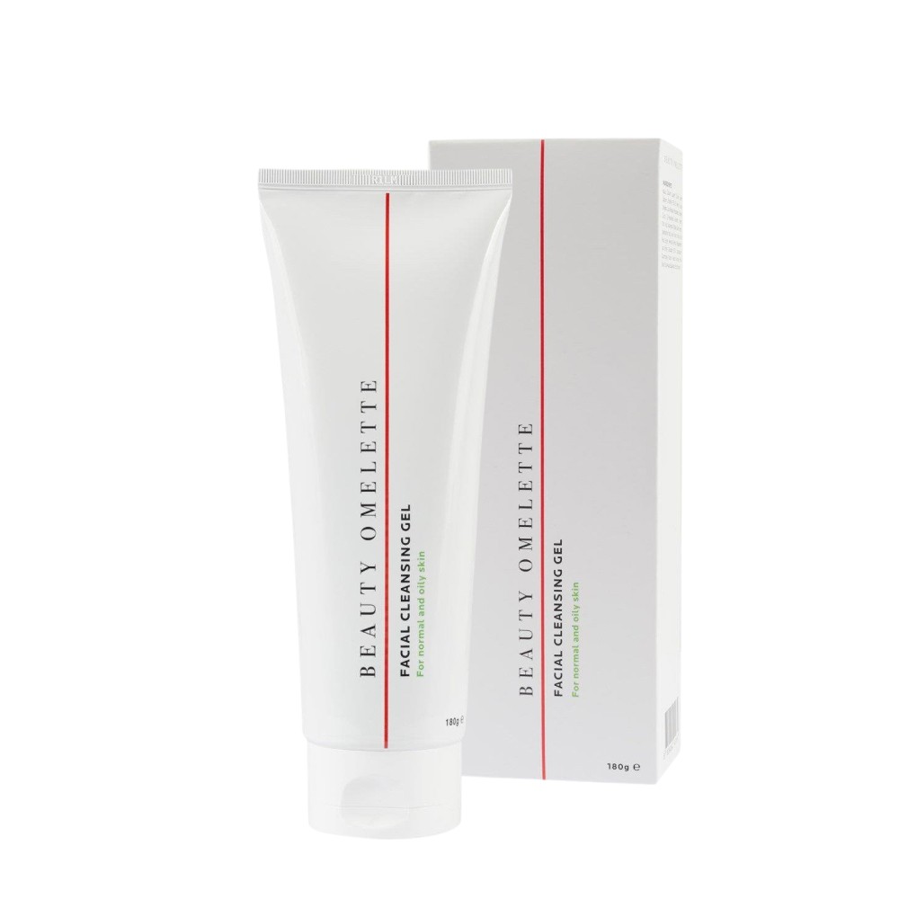 Beauty Omelette Facial Cleansing Normal ve Yağlı Ciltler için Yüz Temizleme Jeli 180 g