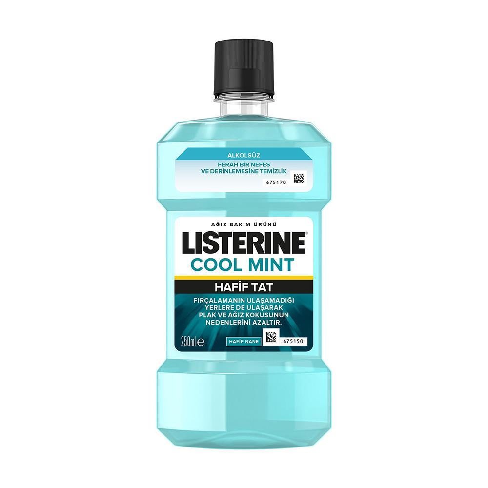 Listerine Cool Mint Hafif Tat Ağız Bakım Suyu 250 ml