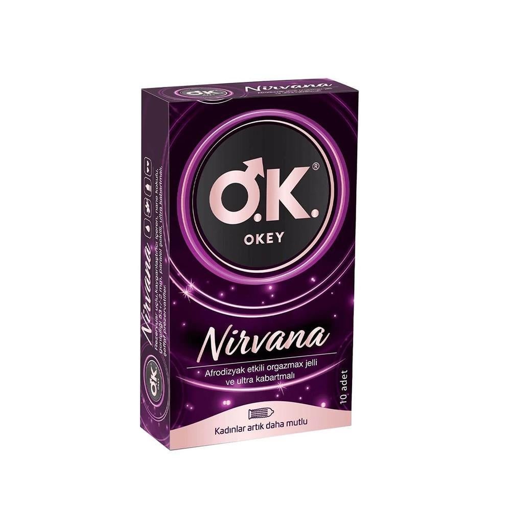 Okey Nirvana Prezervatif 10 Adet