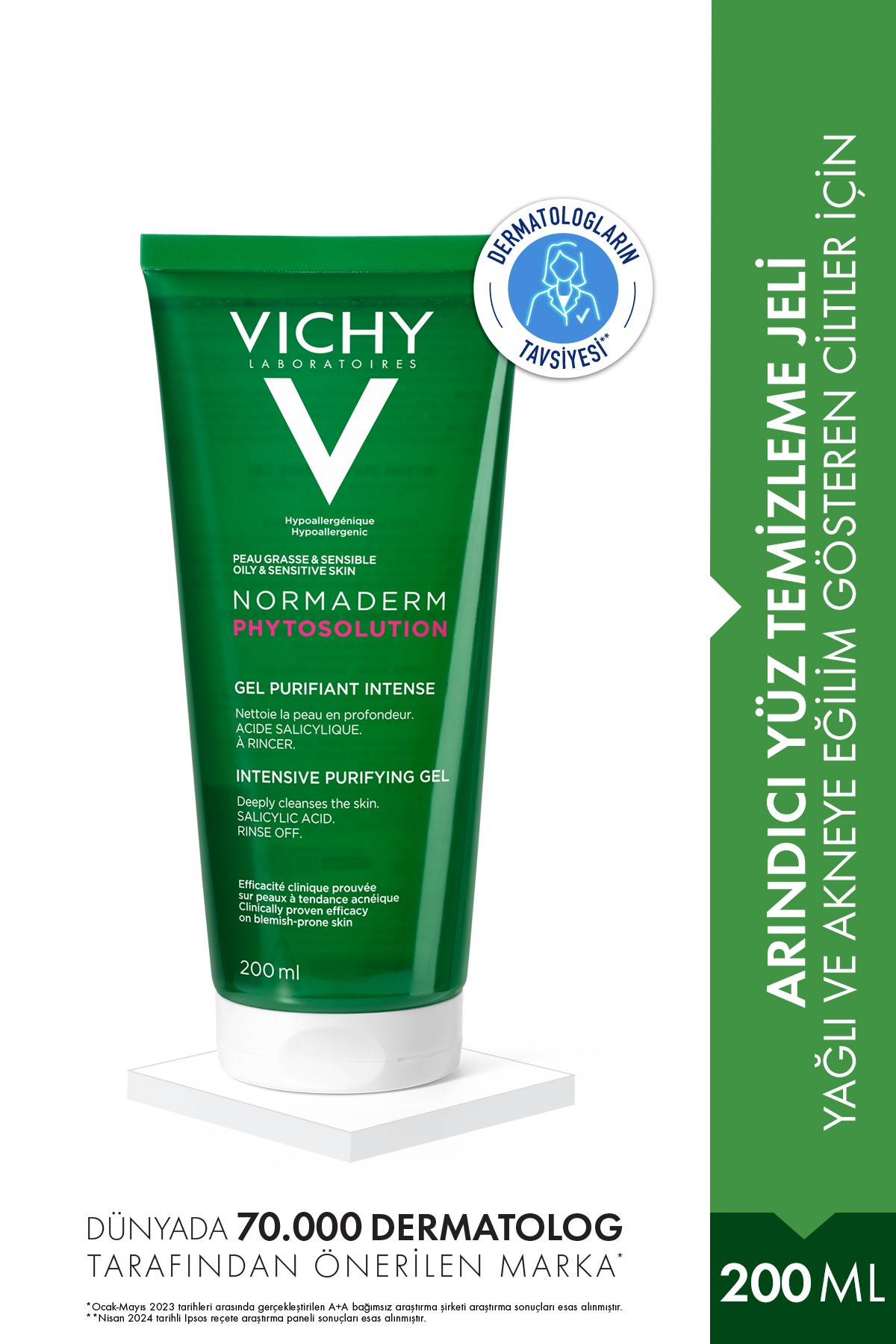 Vichy Normaderm Phytosolution Arındırıcı Jel 200 ml