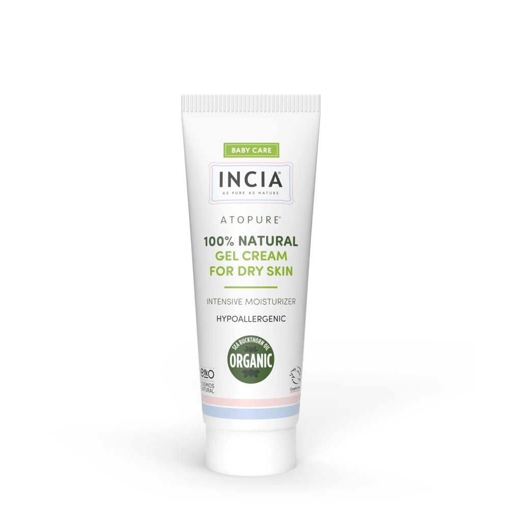 INCIA ATOPURE %100 Doğal Kuru Ciltler İçin Jel Krem 60 ml