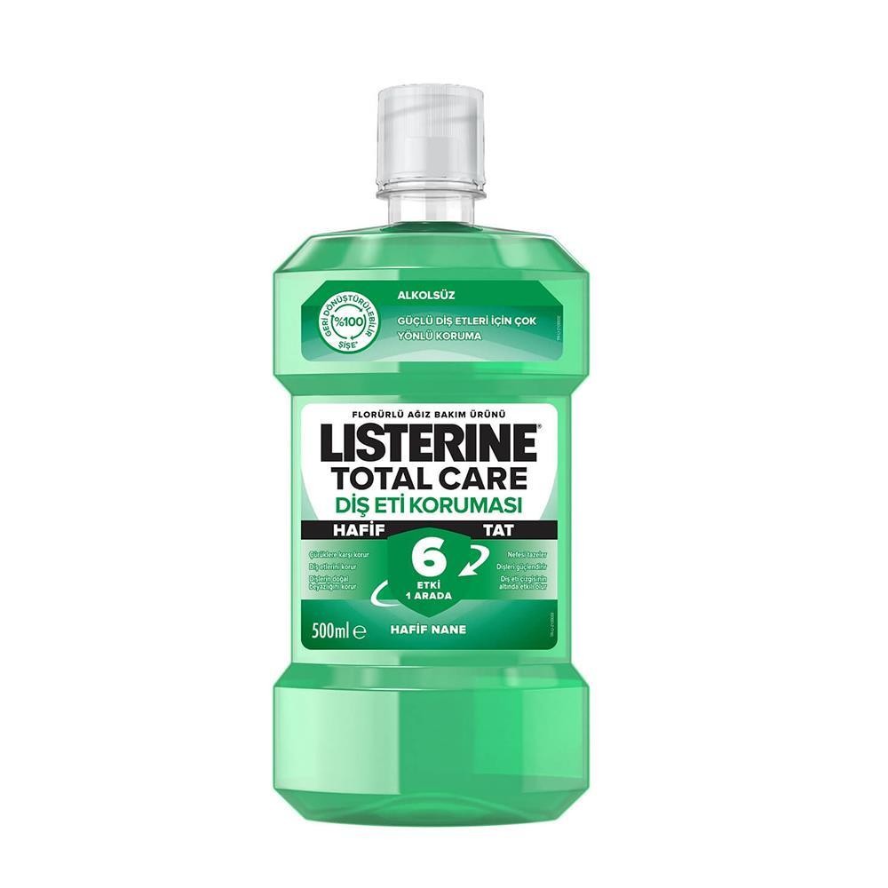 Listerine Diş Eti Bakımı Hafif Tat Ağız Bakım Suyu 500 ml