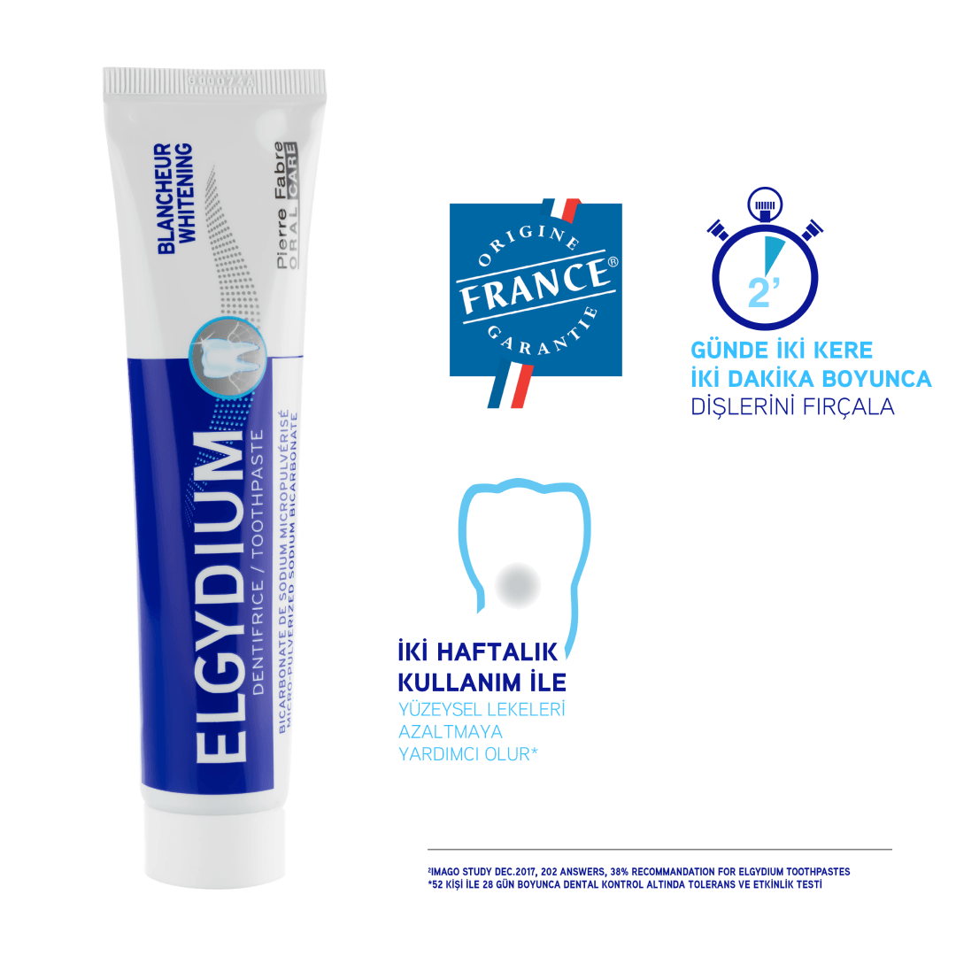 Pierre Fabre Oral Care Elgydium Whitening Beyazlatıcı Diş Macunu 75 ml
