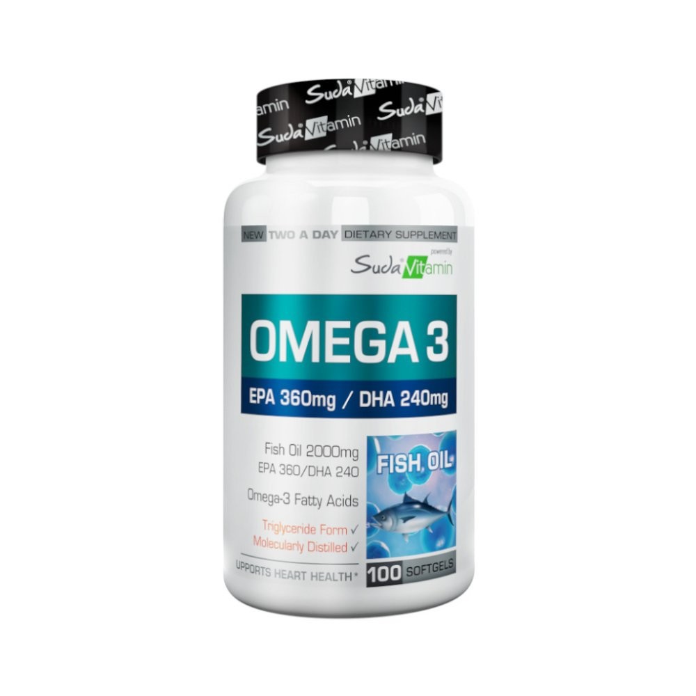 Suda Vitamin Omega 3 100 Yumuşak Jel Kapsül