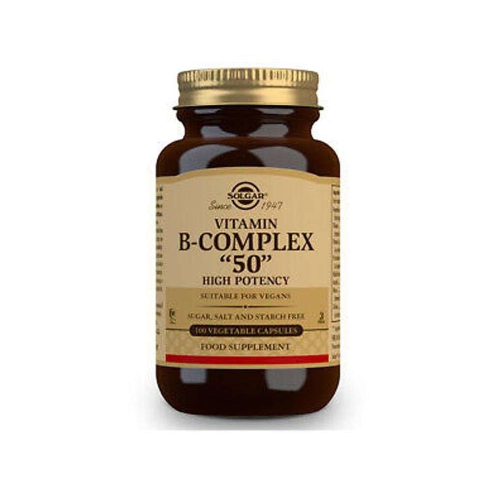 Solgar Vitamin B Complex 100 Kapsül