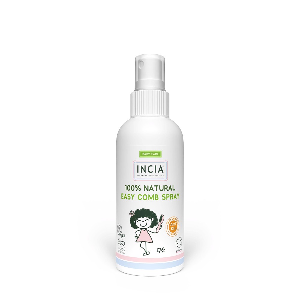 INCIA %100 Doğal Çocuklar İçin Kolay Tarama Spreyi 100 ml