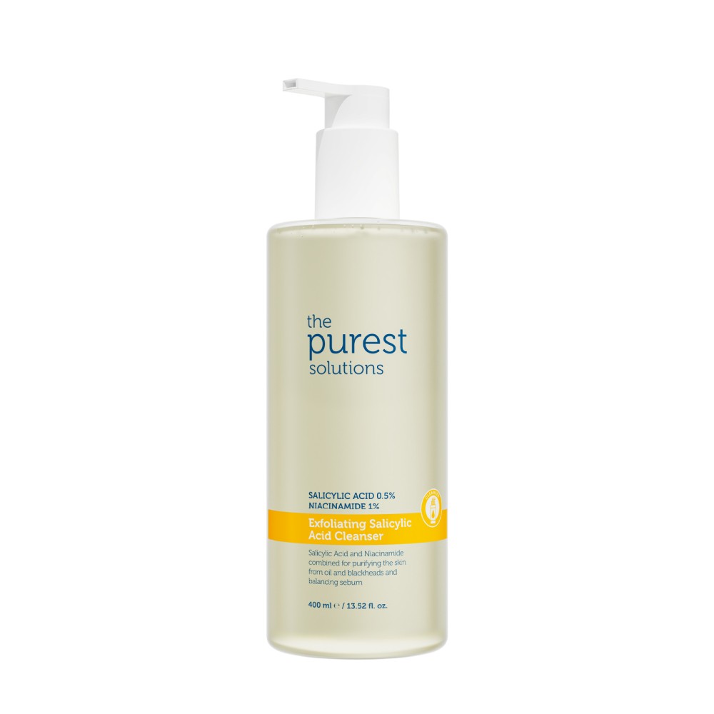 The Purest Solutions Yağlı ve Karma Ciltler İçin Salisilik Asit Arındırıcı Temizleme Jeli 400 ml