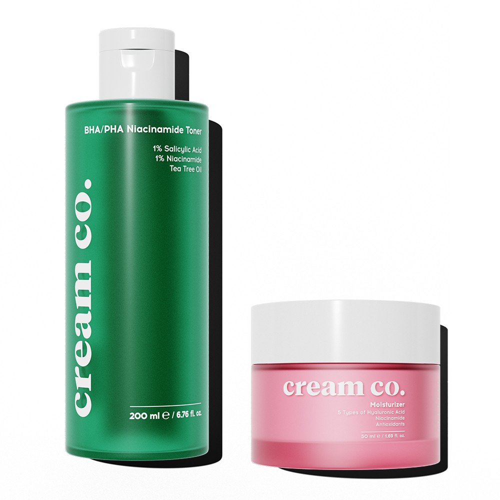 Cream Co. Matlaştırıcı Nemlendirici İkili