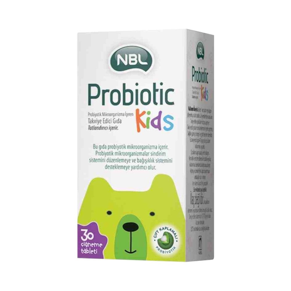 NBL Probiotic Kids 30 Çiğneme Tableti