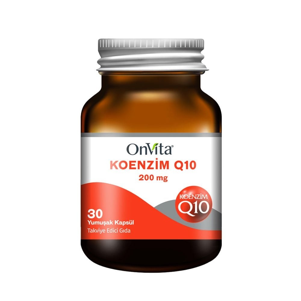 OnVita Koenzim Q10 200 mg 30 Yumuşak Kapsül