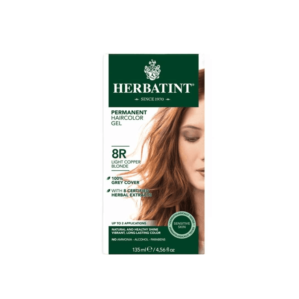 Herbatint Light Copper Blonde 8R Açık Bakır Sarı Saç Boyası 150 ml