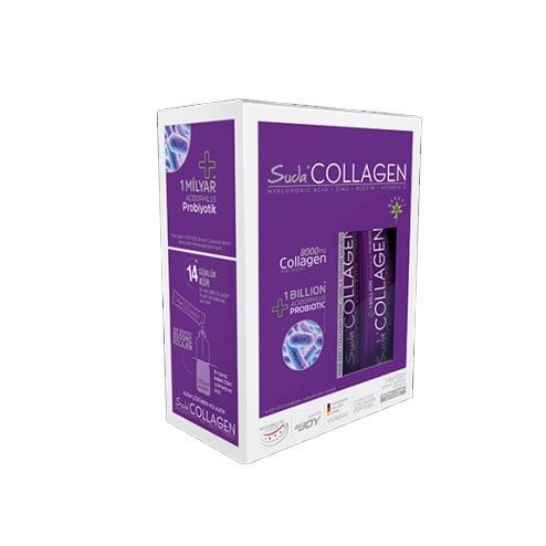 Suda Collagen + Probiyotik Karpuz Aromalı 14 x 10 gr Toz Saşe