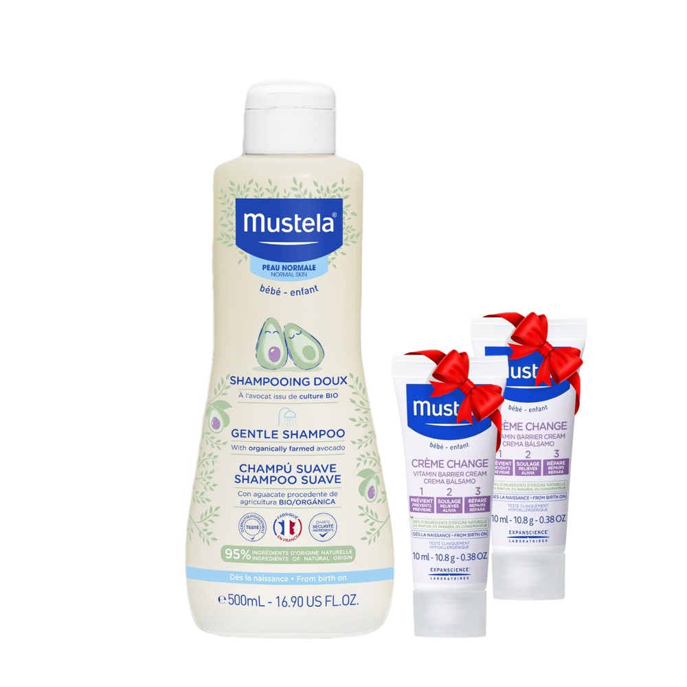 Mustela Gentle Göz Yakmayan Bebek Şampuanı 500 ml