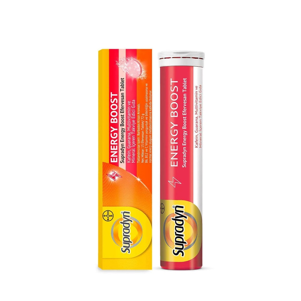 Supradyn Energy Boost Efervesan 15 Tablet