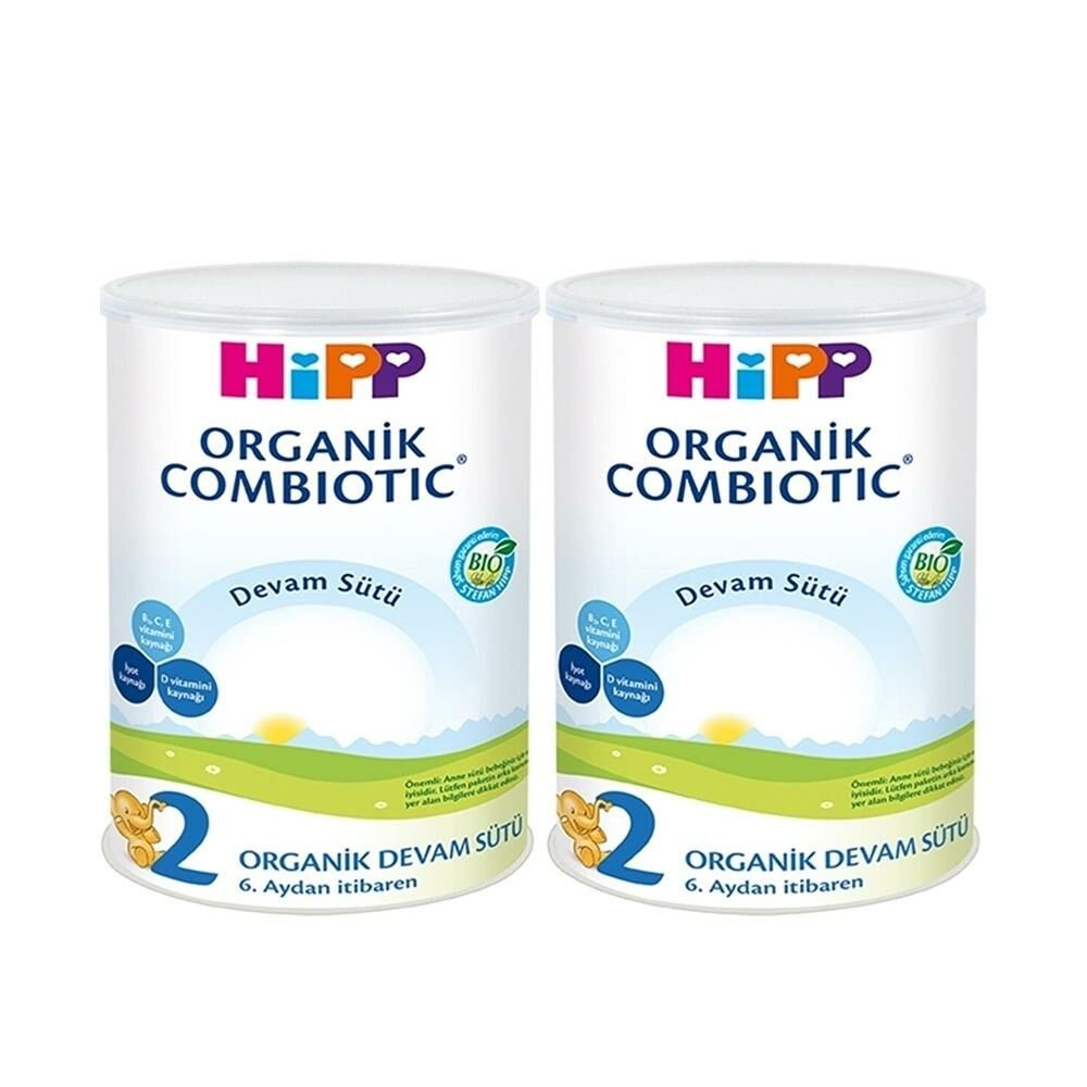 Hipp 2 Organik Combiotic Bebek Sütü 350 gr x 2 Adet