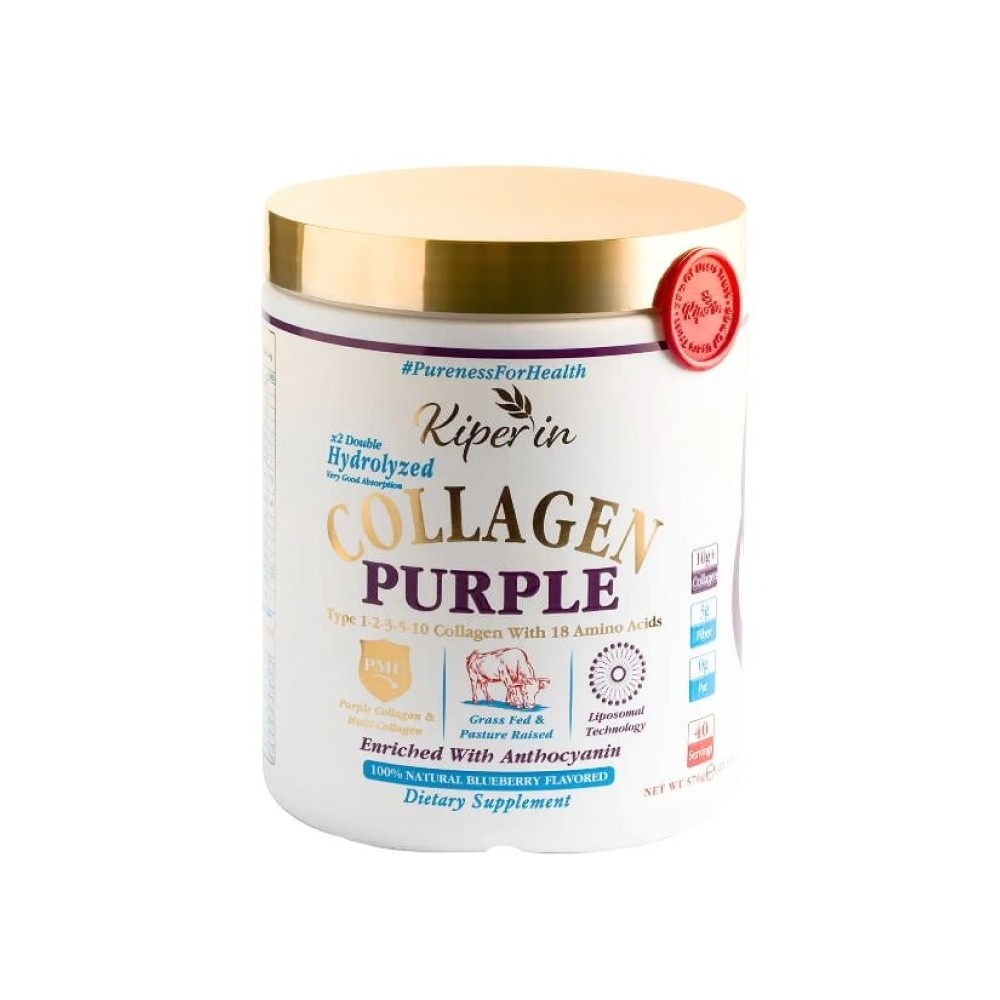 Kiperin Collagen Purple Kolajen Peptit İçeren Diyet Takviyesi 576 g