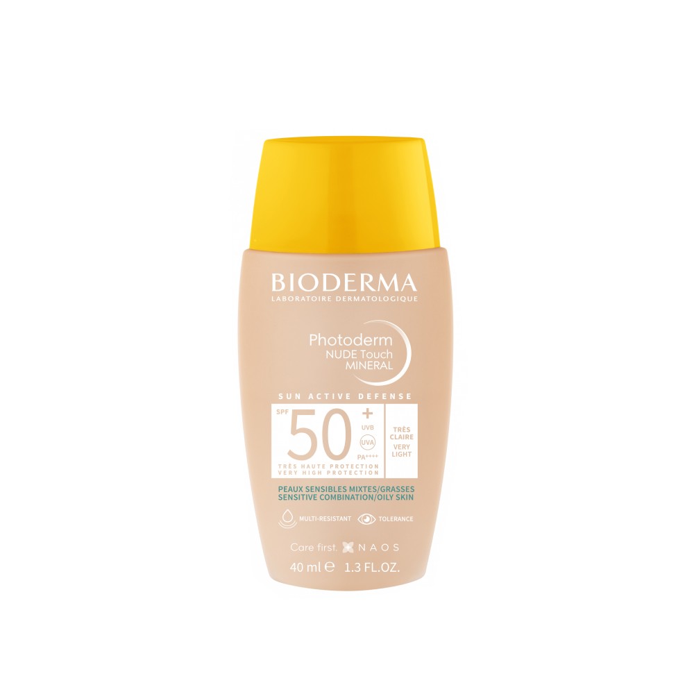 Bioderma Photoderm Nude Touch SPF50+ Very Light 40 ml