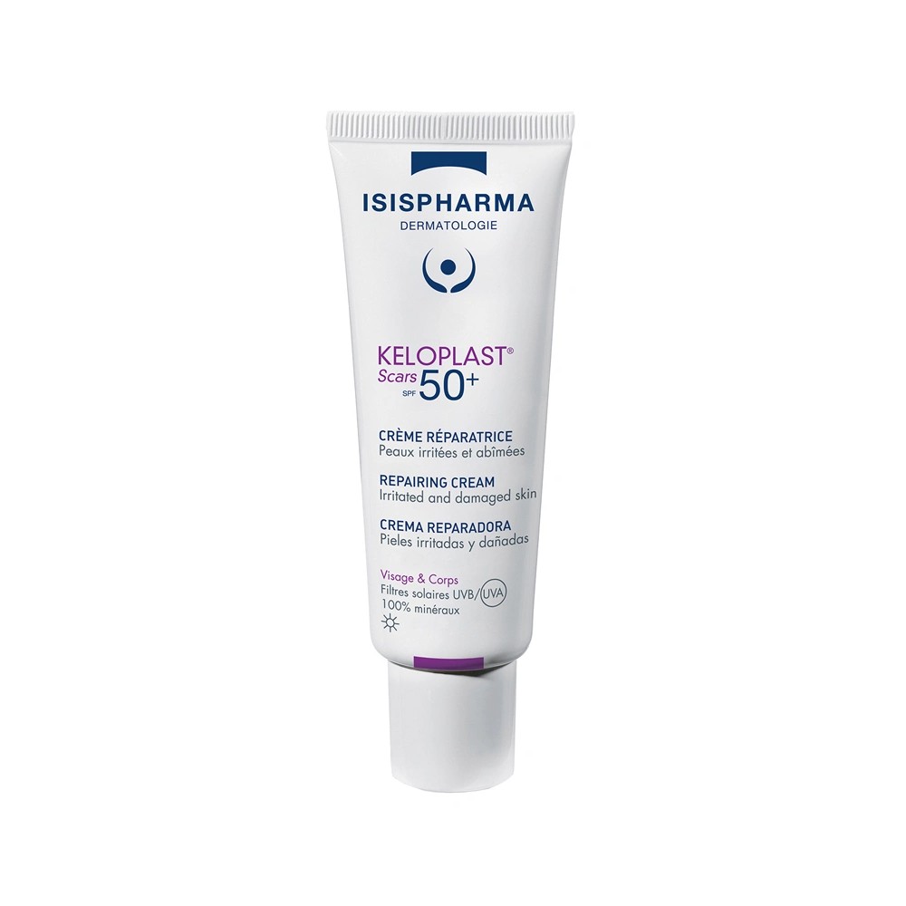 Isis Pharma Keloplast Scars Spf50 Cream Yüksek Güneş Koruyucu Filtreli Onarıcı Krem 40 ml
