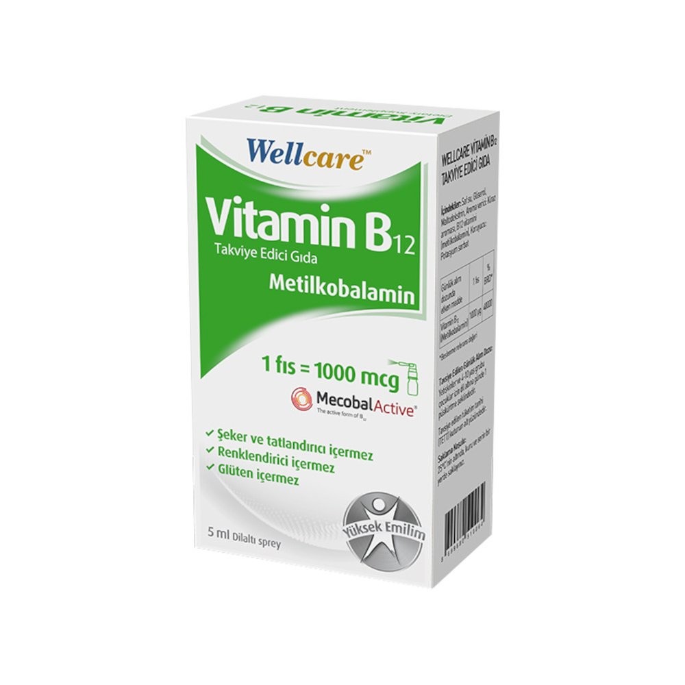 Wellcare Vitamin B12 5 ml