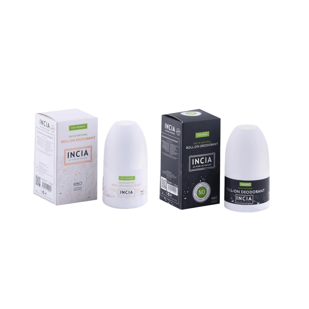 Incia Doğal Roll-On Deodorant 50 ml Kadın + Erkek