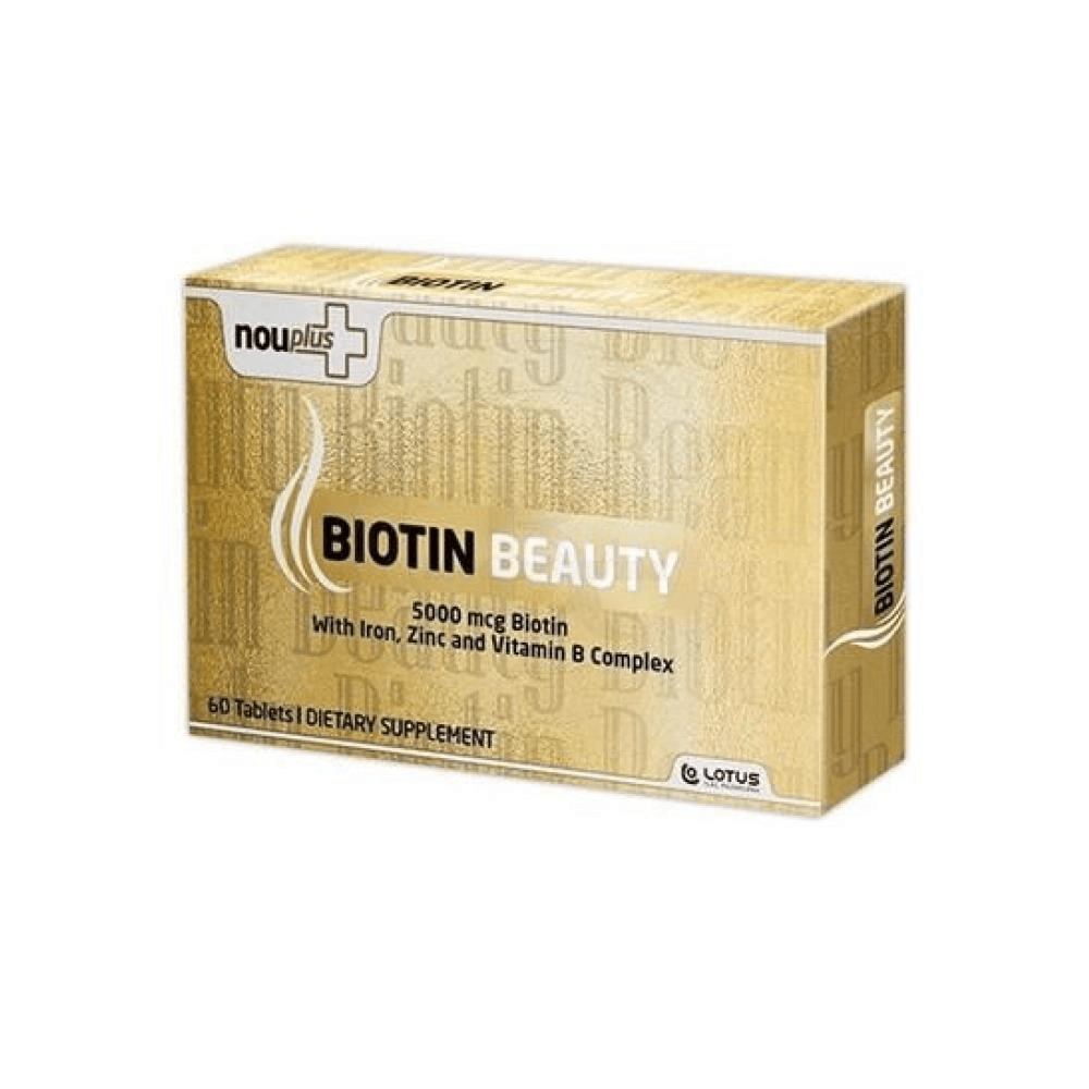 Nouplus Biotin Beauty Biotin 5000 Mcg 60 Tablet