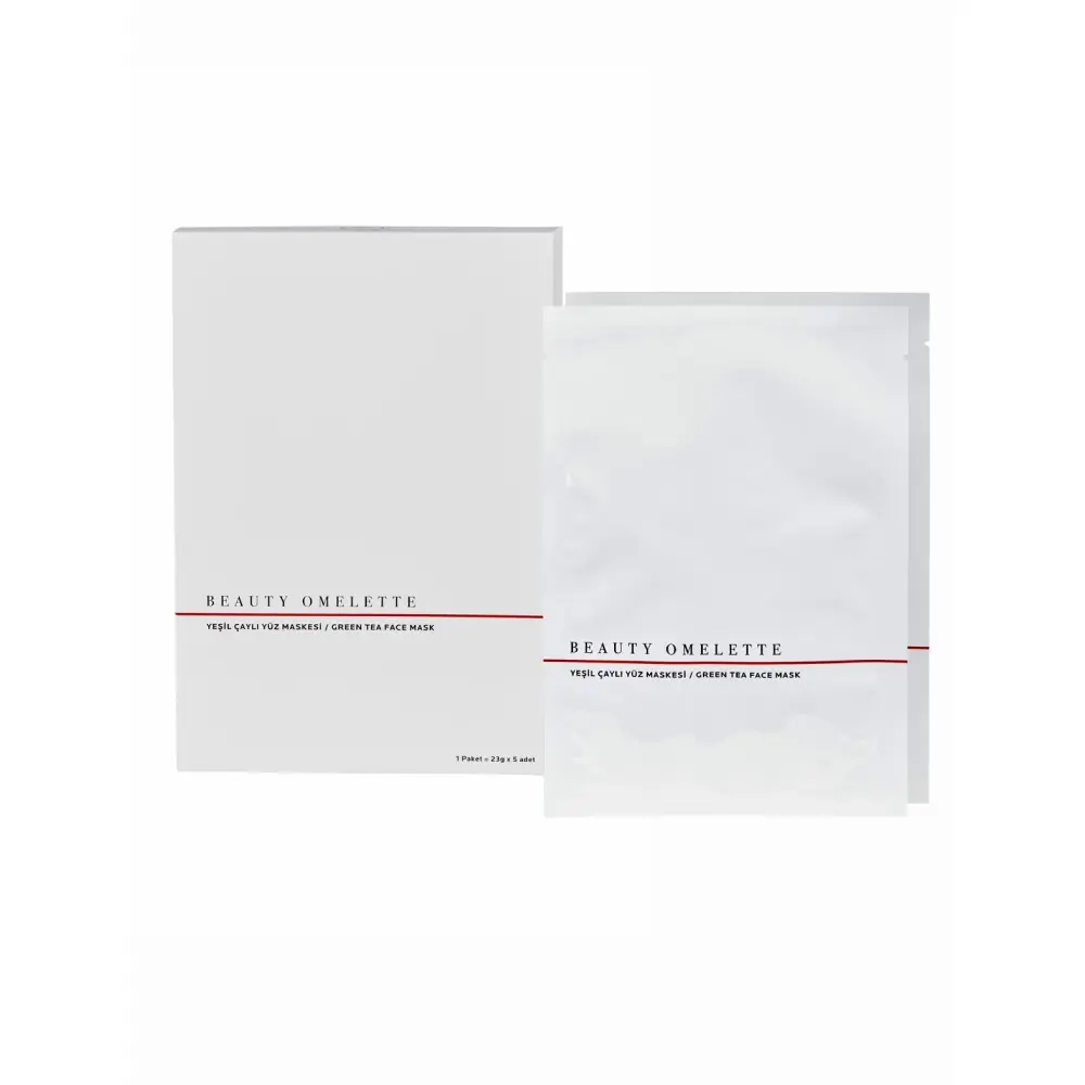 Beauty Omelette Face Mask Çaylı Canlandırıcı Yüz Maskesi