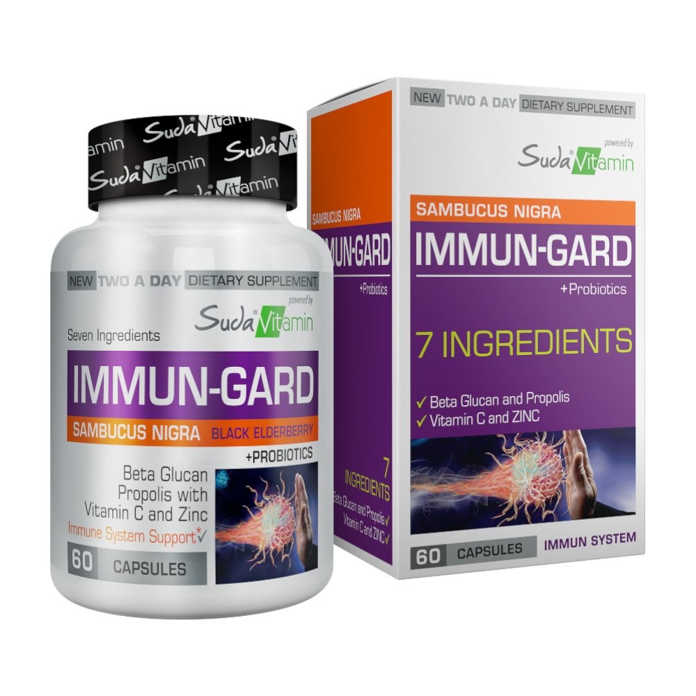 Suda Vitamin Immun Gard 60 Kapsül