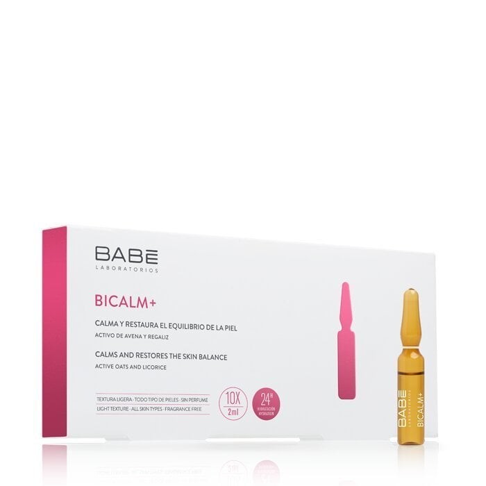 Babe Bicalm+ Ampul Yatıştırıcı ve Onarıcı Etkili Konsantre Bakım 10 x 2 ml